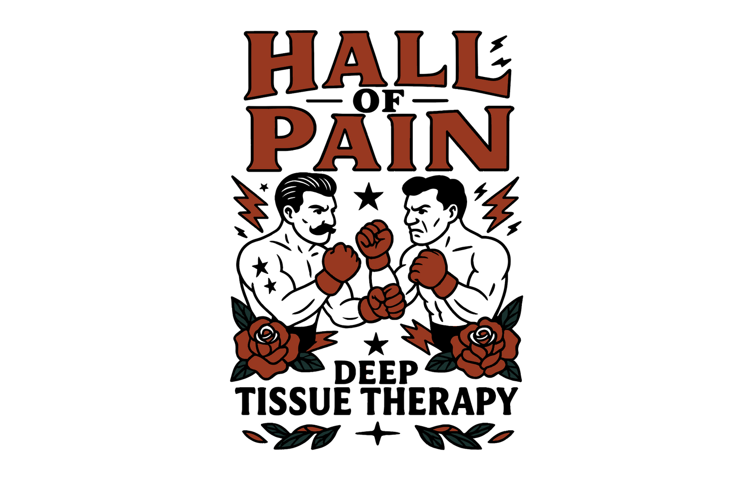 Hall of Pain Boxer Tee